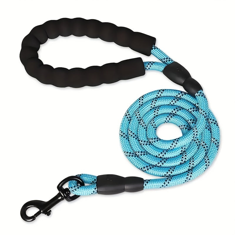 Hands-Free Reflective Dog Leash with Adjustable Waist Belt – Elastic Jogging Lead with Padded Handle for Running & Training