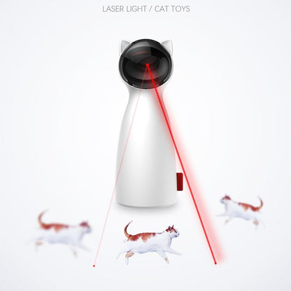 Smart LED Laser Cat Toy – Automatic Interactive Trainer
