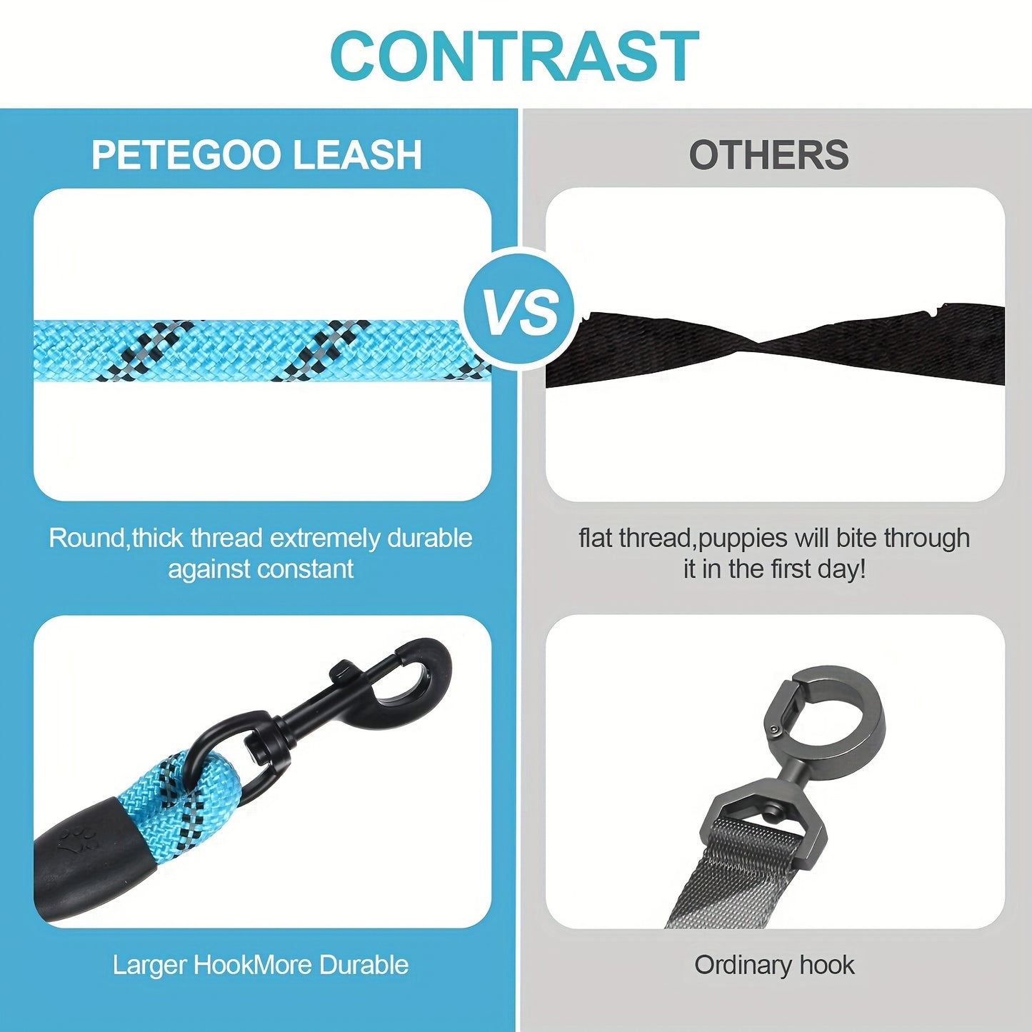 Hands-Free Reflective Dog Leash with Adjustable Waist Belt – Elastic Jogging Lead with Padded Handle for Running & Training
