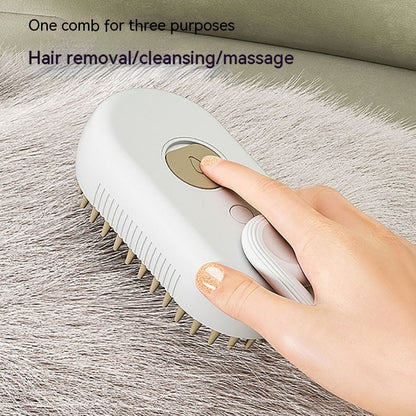 Cat & Dog Steamy Brush (3-in-1 Electric Spray Grooming Comb)