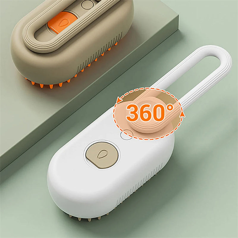 Cat & Dog Steamy Brush (3-in-1 Electric Spray Grooming Comb)