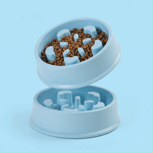 Premium Slow Feeder Puzzle Dog Bowls – Anti-Choke, Anti-Slip Maze Dishes for Any Breeds